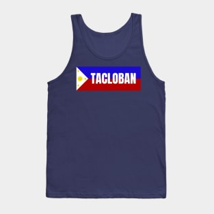 Tacloban City Leyte in Philippines Flag Tank Top